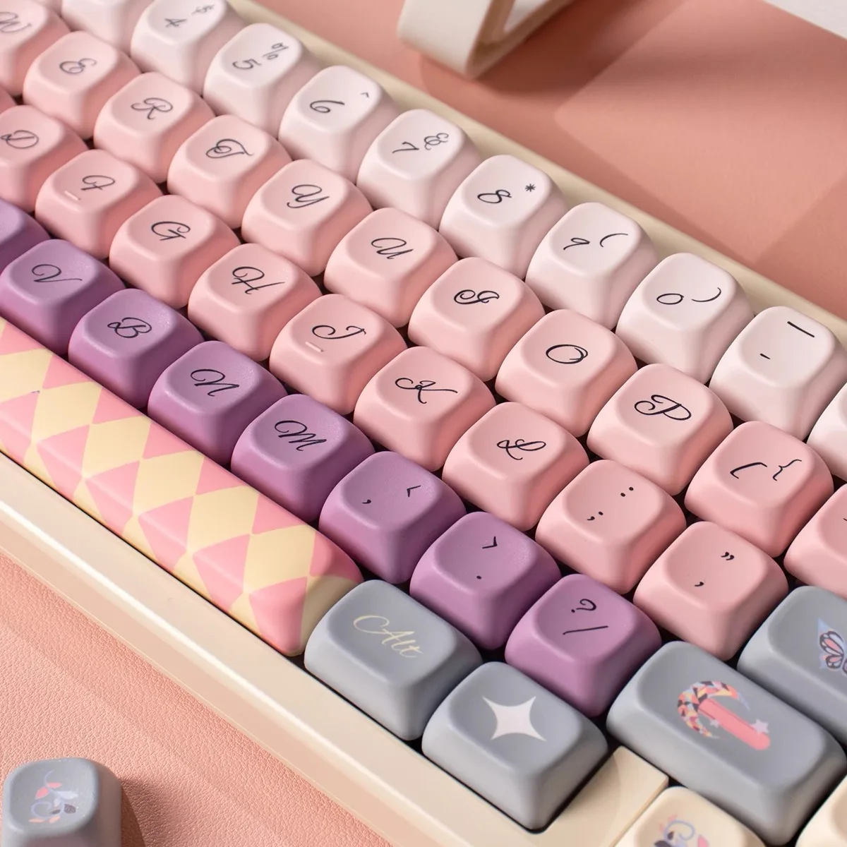 Alice Keycaps 152 Keys Theme Keycap Nice Customization SOA Pbt Mechanical Keyboard Cap Ansi Layout Keycap for MX Switch
Alice Keycaps 152 Keys Theme Keycap Nice Customization SOA Pbt Mechanical Keyboard Cap Ansi Layout Keycap for MX Switch