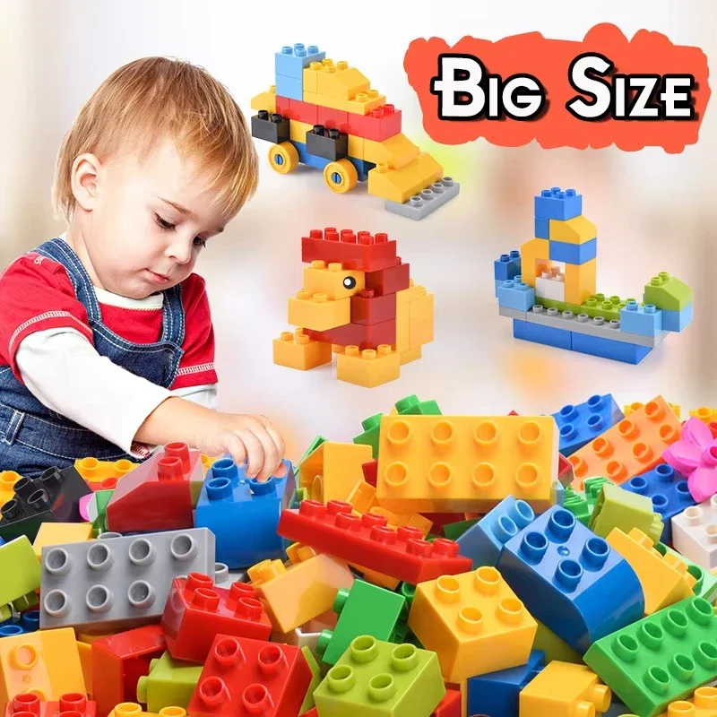 228PCS DIY Big Size Creative Building Blocks Set Colorful Classic Basic Assembled Puzzle Kids Educational Toys for Children Gift
228PCS DIY Big Size Creative Building Blocks Set Colorful Classic Basic Assembled Puzzle Kids Educational Toys for Children Gift