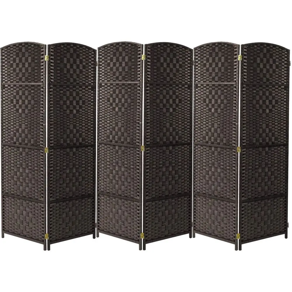6 Panel Room Divider 6 ft. Tall Privacy Screen, Extra Wide Double Hinged Panels, Diamond DoubleWeaved, Partition Room Dividers
6 Panel Room Divider 6 ft. Tall Privacy Screen, Extra Wide Double Hinged Panels, Diamond DoubleWeaved, Partition Room Dividers