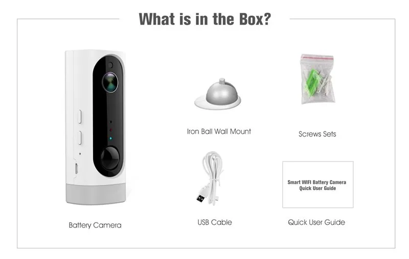 EE1 HD 1080P Wifi Wireless Cam CloudEdge Battery Powered P2p Ip Security Camera
EE1 HD 1080P Wifi Wireless Cam CloudEdge Battery Powered P2p Ip Security Camera