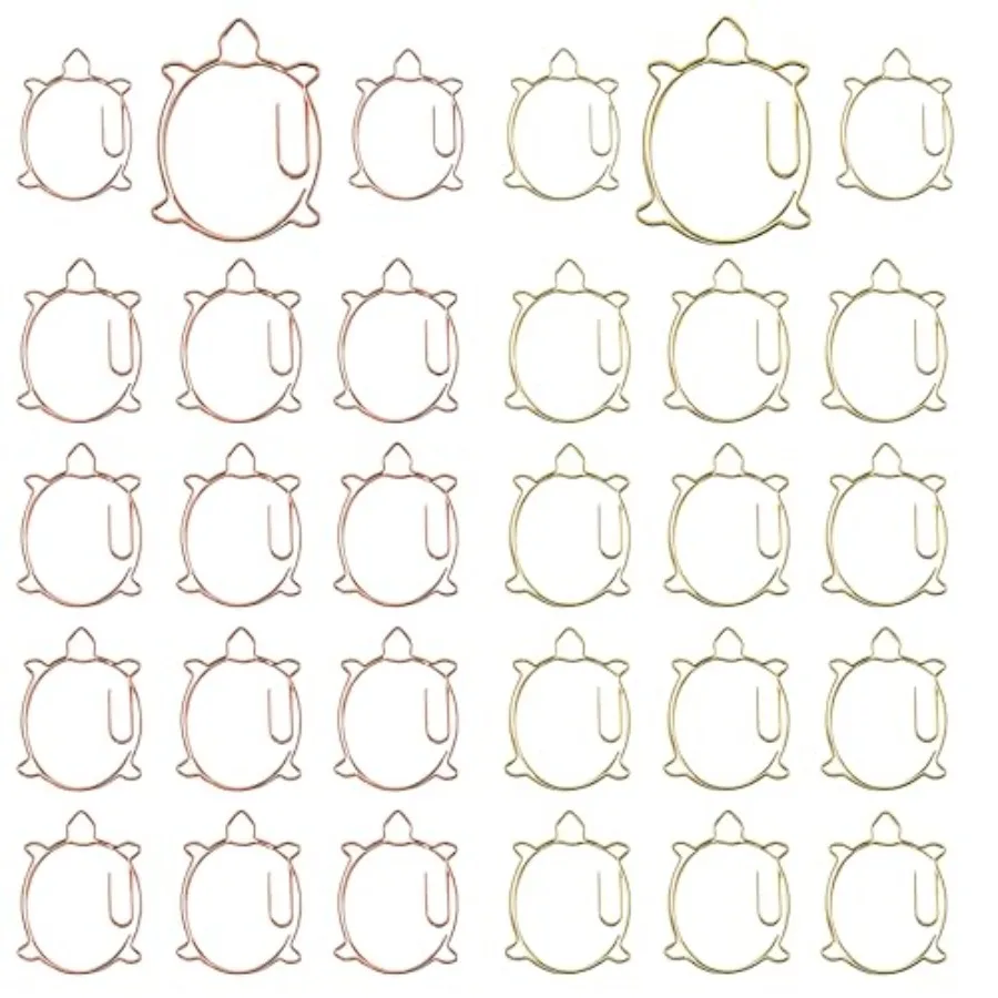 30pcs Cute Paper Clip, Turtle Cartoon Animal Page Marker File Note Clip Decorative Paperclips, Bookmarks Clip Funny Clips for F
30pcs Cute Paper Clip, Turtle Cartoon Animal Page Marker File Note Clip Decorative Paperclips, Bookmarks Clip Funny Clips for F