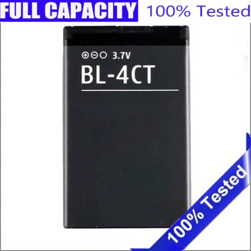 BL-4CT Battery For Nokia BL-4CT mobile battery for Nokia 2720F 3720 5310XM 5630XM 660 BL4CT 860mAh
BL-4CT Battery For Nokia BL-4CT mobile battery for Nokia 2720F 3720 5310XM 5630XM 660 BL4CT 860mAh