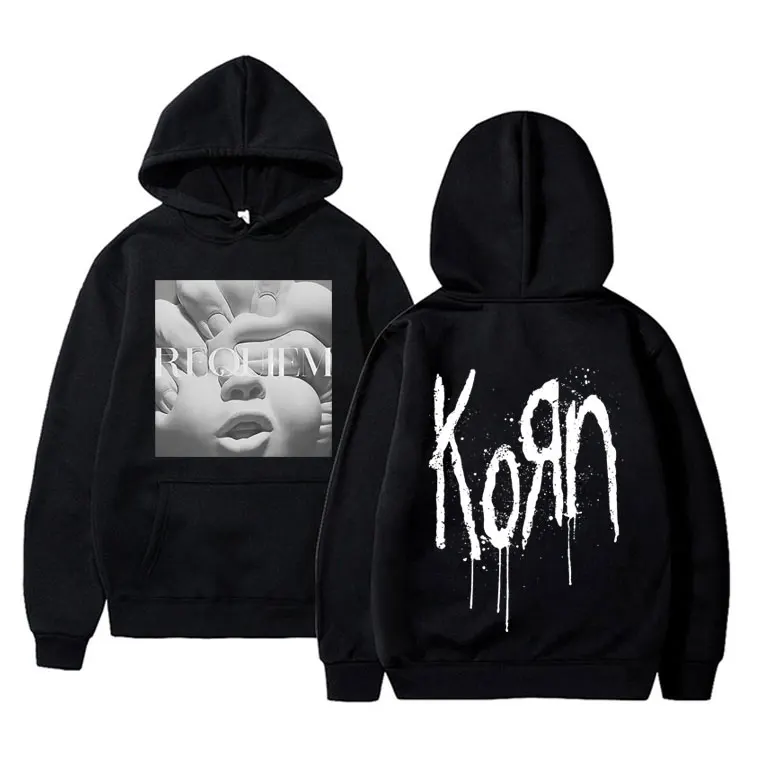 Rock Band Korn Requiem Album Graphic Hoodie Men Women Gothic Casual Oversized Sweatshirt Male Tracksuit Mens Retro Streetwear
Rock Band Korn Requiem Album Graphic Hoodie Men Women Gothic Casual Oversized Sweatshirt Male Tracksuit Mens Retro Streetwear