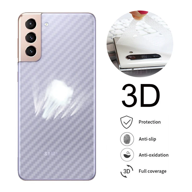 5Pcs 3D Carbon Fiber Screen Protector For Samsung Galaxy S22 S21 S20 Ultra 5G Note 10 Plus A52s Back Cover Protective Guard Film
5Pcs 3D Carbon Fiber Screen Protector For Samsung Galaxy S22 S21 S20 Ultra 5G Note 10 Plus A52s Back Cover Protective Guard Film