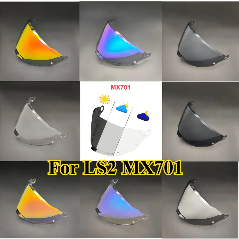 Motorcycle Helmet Visor for LS2 MX701 Anti-UV Dustproof Helmet Lens Helmet Accessories Sunglasses
Motorcycle Helmet Visor for LS2 MX701 Anti-UV Dustproof Helmet Lens Helmet Accessories Sunglasses