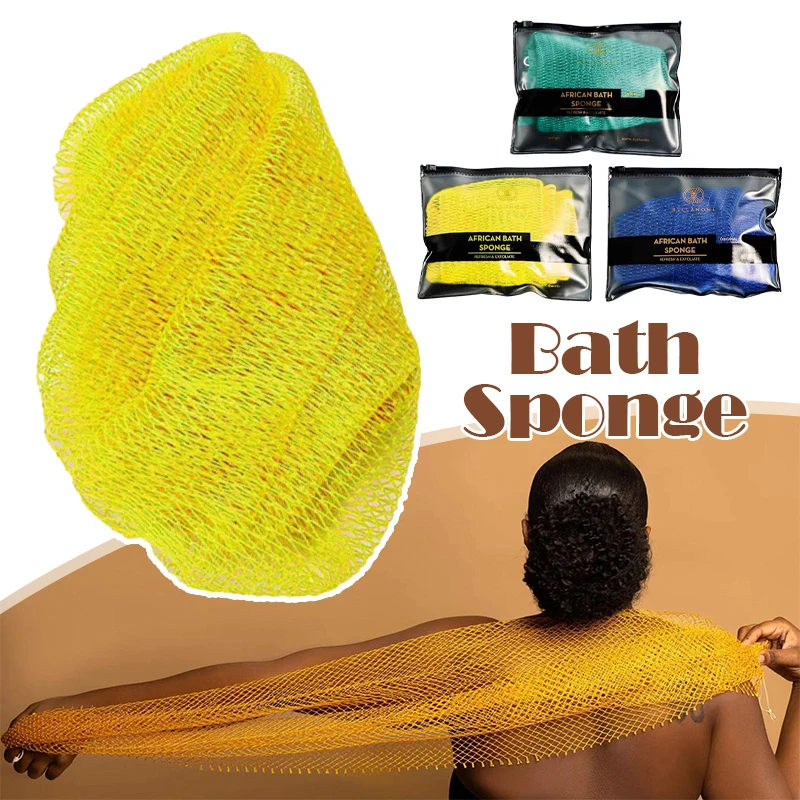 1pc African Exfoliating Net Bath Towel Back Scrubbing Skin Smoother Cleaning Tool Bath Long Net Sponge for Daily Shower Use
1pc African Exfoliating Net Bath Towel Back Scrubbing Skin Smoother Cleaning Tool Bath Long Net Sponge for Daily Shower Use
