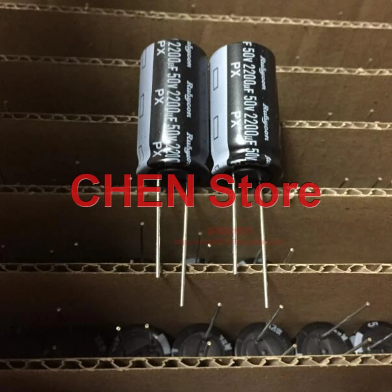 10PCS/lot original Rubycon PX 2200UF 50V 16X31.5mm electrolytic capacitor 105c 50V2200UF 50PX2200M Free Shipping
10PCS/lot original Rubycon PX 2200UF 50V 16X31.5mm electrolytic capacitor 105c 50V2200UF 50PX2200M Free Shipping