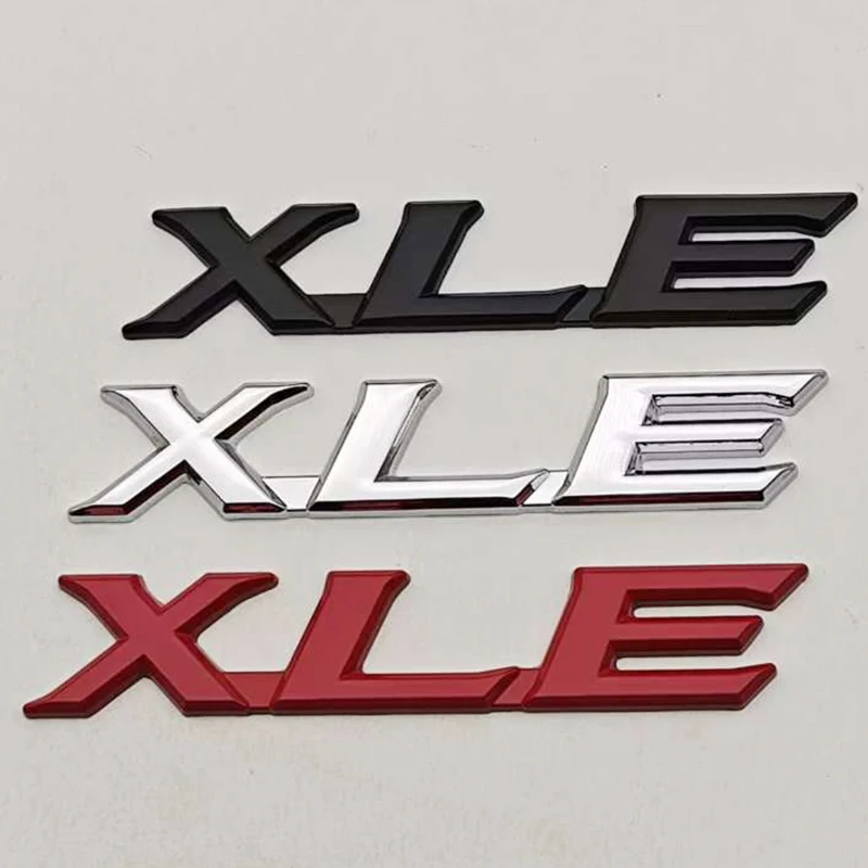 3D Metal Badge Car Letters Rear Trunk Logo XLE Sticker Emblem for Toyota Highlander Corolla Sienna Camry RAV4 XLE Accessories
3D Metal Badge Car Letters Rear Trunk Logo XLE Sticker Emblem for Toyota Highlander Corolla Sienna Camry RAV4 XLE Accessories
