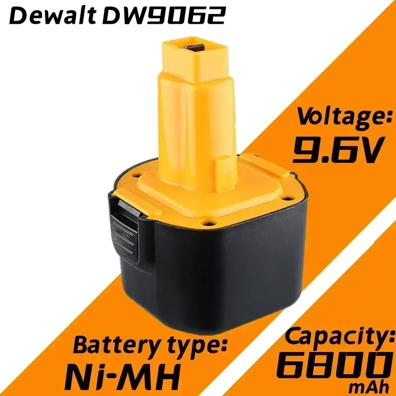 Новый Ni-MH сменный аккумулятор 9,6 В, 6800 мАч, совместимый с Dewalt DE9061 DE9062 DW9061 DW9062 DE9036 DW911 DW921 DW9614 DW050
Новый Ni-MH сменный аккумулятор 9,6 В, 6800 мАч, совместимый с Dewalt DE9061 DE9062 DW9061 DW9062 DE9036 DW911 DW921 DW9614 DW050