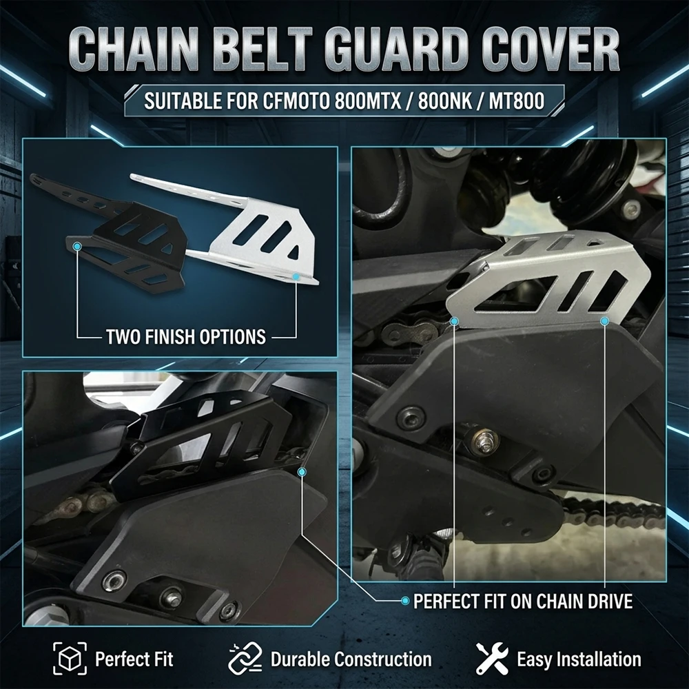 For CFMOTO 800MT-X 800MTX 800NK CF800NK MT800 Motorcycle Modification Protective Parts Front Sprocket Chain Belt Guard Cover
For CFMOTO 800MT-X 800MTX 800NK CF800NK MT800 Motorcycle Modification Protective Parts Front Sprocket Chain Belt Guard Cover
