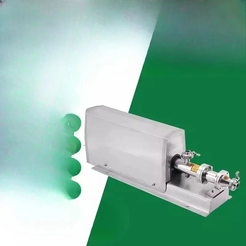 Stainless steel sanitary screw pump, single screw pump
Stainless steel sanitary screw pump, single screw pump