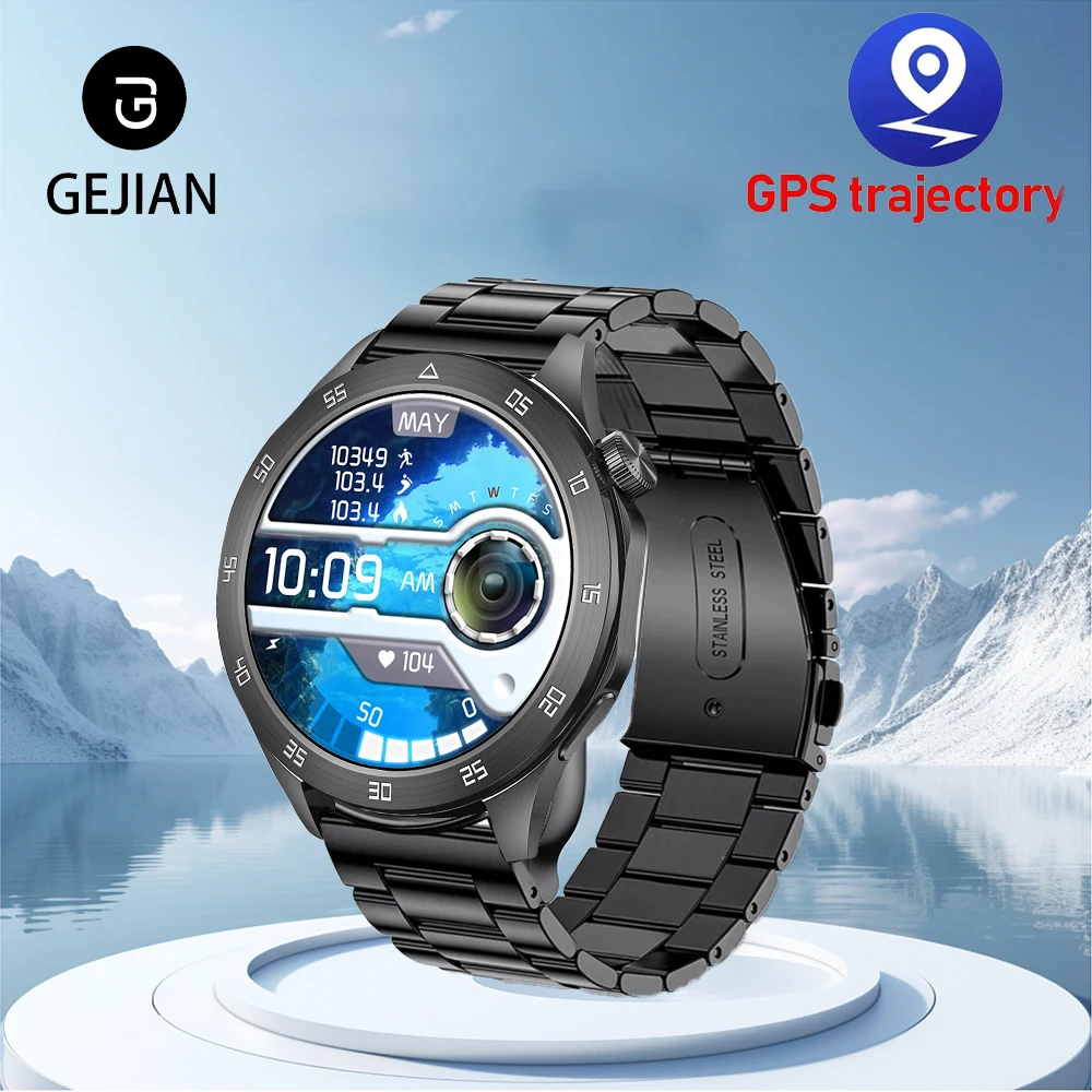 GEJIAN 2025 новые мужские умные часы с GPS, спортивные треки, мониторинг сердечного ритма, Bluetooth-вызов, водонепроницаемые женские умные часы для фитнеса
GEJIAN 2025 новые мужские умные часы с GPS, спортивные треки, мониторинг сердечного ритма, Bluetooth-вызов, водонепроницаемые женские умные часы для фитнеса
