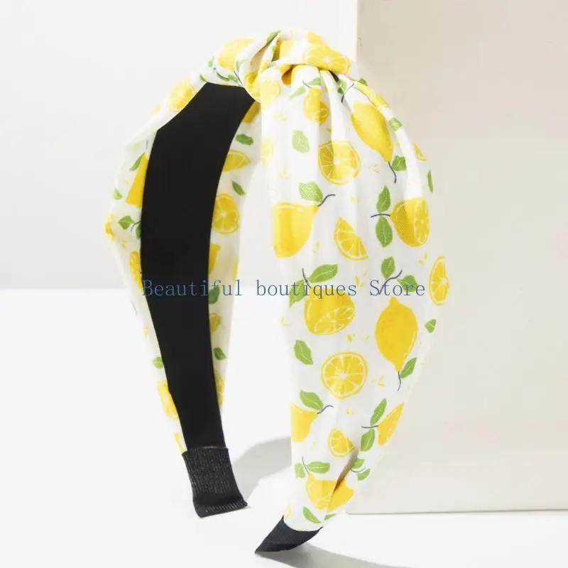 U4LF Lovely Fruit Pattern Design Fabric Hairband Knotted Hairhoop For Kids Adult Beach Party Holiday Hair Styling Accessory
U4LF Lovely Fruit Pattern Design Fabric Hairband Knotted Hairhoop For Kids Adult Beach Party Holiday Hair Styling Accessory