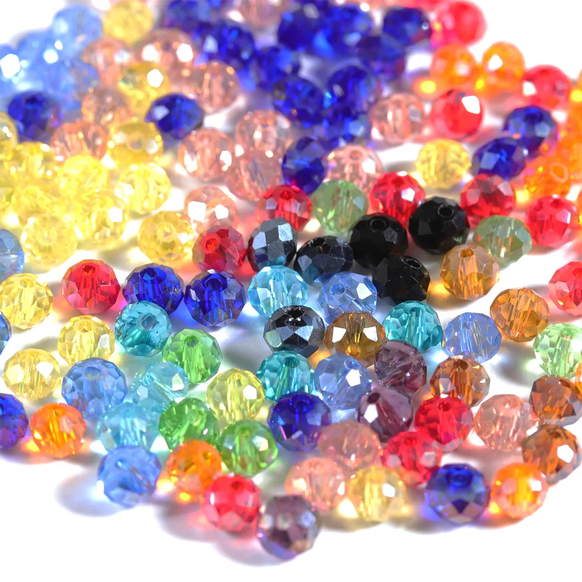 3 4 6 8 10mm Round Crystal Beads Faceted Colorful Glass Beads Loose Spacer Bead for Ornament Making DIY Crafts Accessories
3 4 6 8 10mm Round Crystal Beads Faceted Colorful Glass Beads Loose Spacer Bead for Ornament Making DIY Crafts Accessories