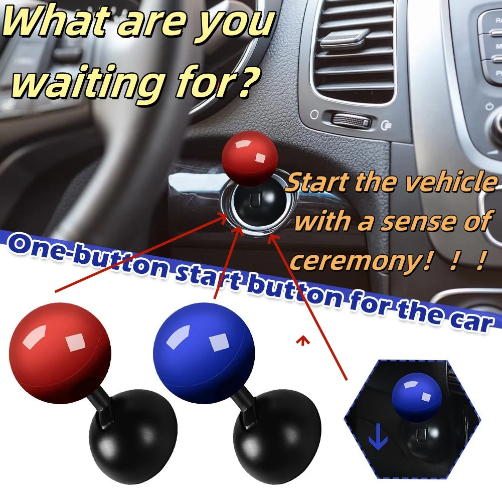 1pc Car Start Button Interior Sticker Metal Ball Rod Style Car One Click Start Button Cover Decorative Sticker Cool Car Interior
1pc Car Start Button Interior Sticker Metal Ball Rod Style Car One Click Start Button Cover Decorative Sticker Cool Car Interior