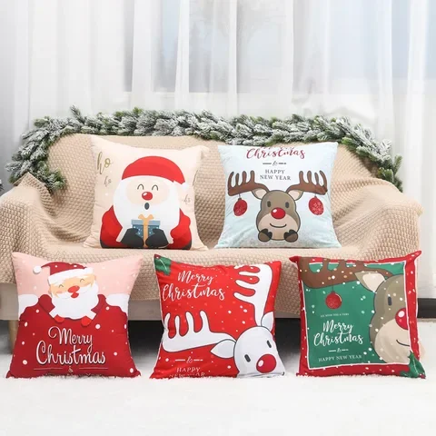 Merry Christmas Cushion Cover Christmas Decoration For Home 2021 Christmas Ornament Noel Xmas Decor Navidad Happy New Year Gifts
Merry Christmas Cushion Cover Christmas Decoration For Home 2021 Christmas Ornament Noel Xmas Decor Navidad Happy New Year Gifts