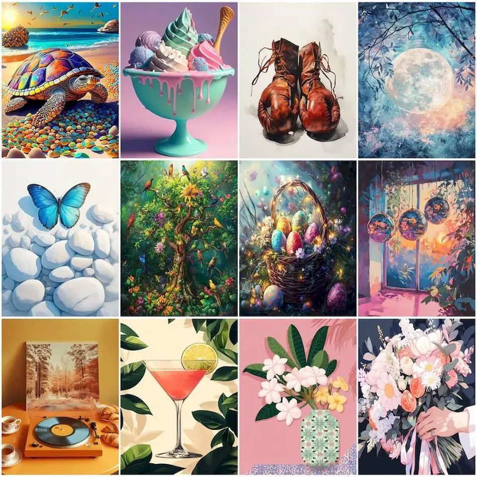RUOPOTY Diy Oil Painting By Numbers Handpainted Oil Painting On Canvas Watercolors Arts And Crafts Paint Pictures By Numbers Kit
RUOPOTY Diy Oil Painting By Numbers Handpainted Oil Painting On Canvas Watercolors Arts And Crafts Paint Pictures By Numbers Kit