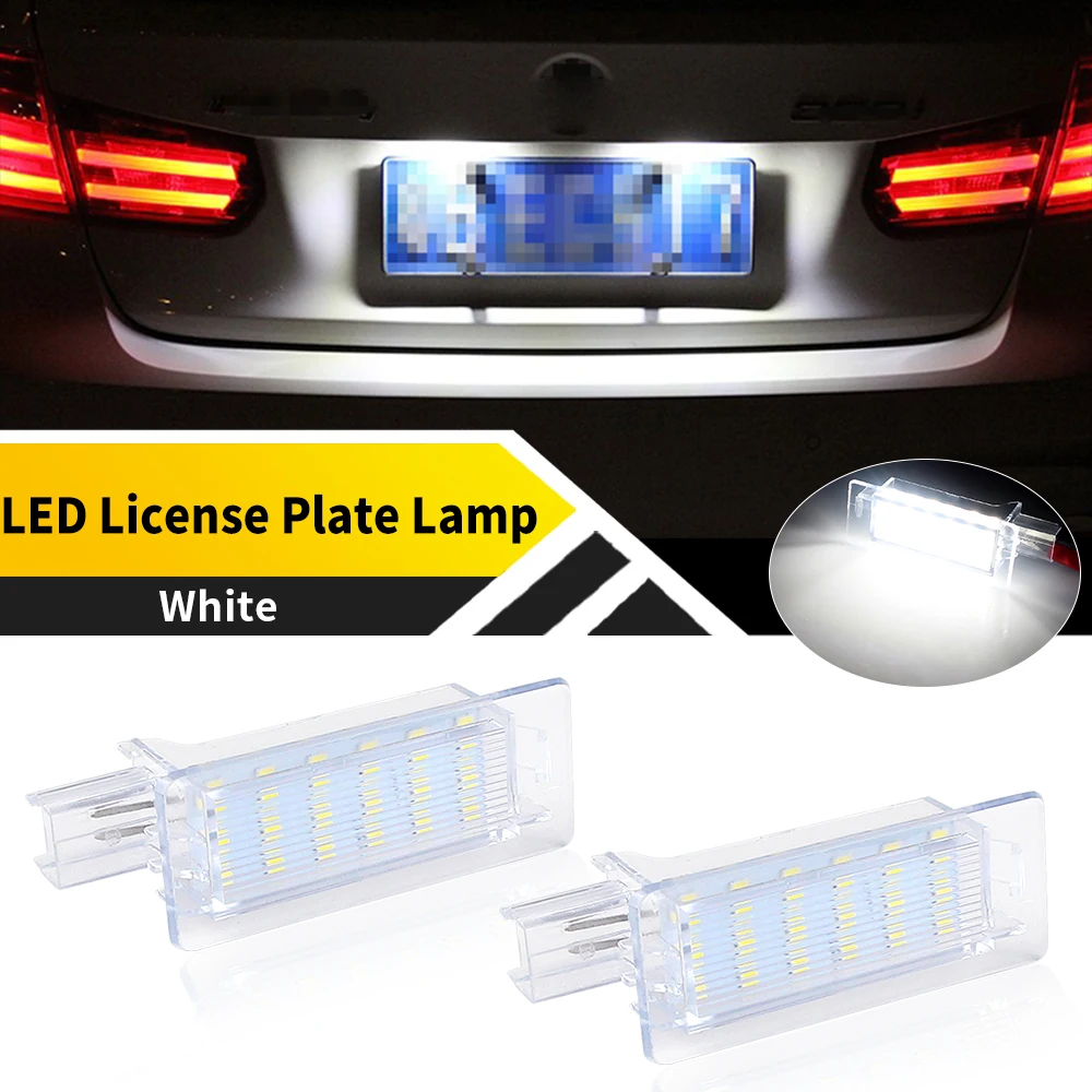 2 шт. OEM светодиодные лампы освещения номерного знака для Dacia Duster 1 10-17 Logan MCV II 13-up Renault Clio III Grand Tour 08-up Captur 13-up
2 шт. OEM светодиодные лампы освещения номерного знака для Dacia Duster 1 10-17 Logan MCV II 13-up Renault Clio III Grand Tour 08-up Captur 13-up