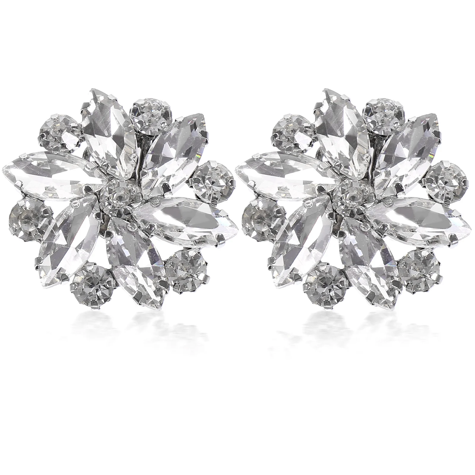 2Pcs Crystal Flower Shoe Buckles Decorative Removable Shoe Clips Sparkly Wedding Charms for Women Pumps Birthday Banquet
2Pcs Crystal Flower Shoe Buckles Decorative Removable Shoe Clips Sparkly Wedding Charms for Women Pumps Birthday Banquet
