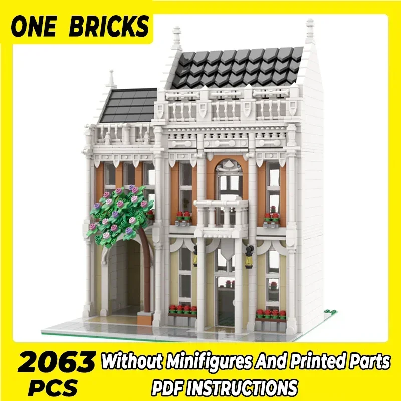 Moc Building Blocks Modular Street View Boutique building Technical Bricks DIY Assembly Construction Toys For Kids Holiday Gifts
Moc Building Blocks Modular Street View Boutique building Technical Bricks DIY Assembly Construction Toys For Kids Holiday Gifts