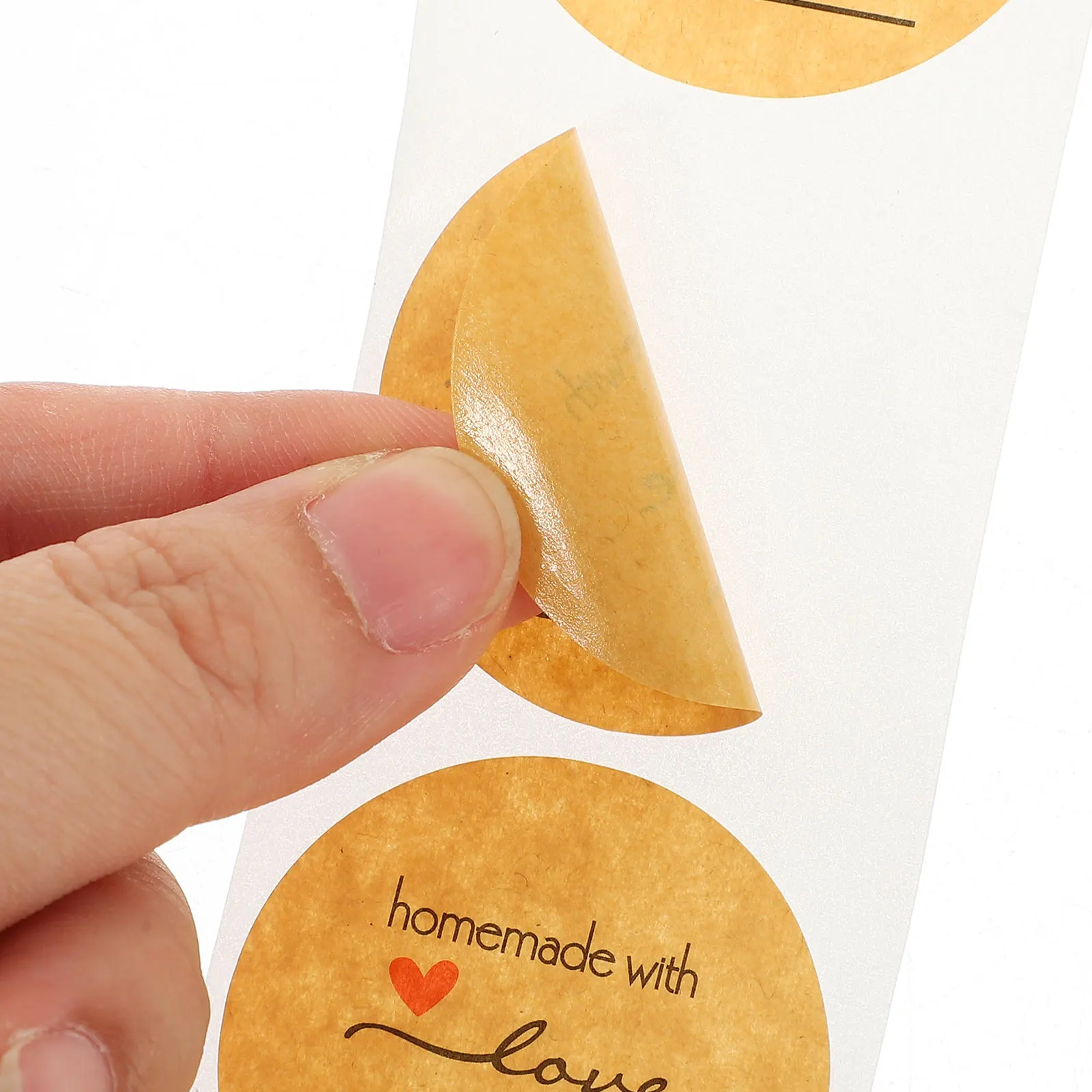 Baking Label Stickers Kraft Paper Self Adhesive Round 2 Rolls Handmade Supplies Personalized Jars Canning Soap Labels Folder Tag
Baking Label Stickers Kraft Paper Self Adhesive Round 2 Rolls Handmade Supplies Personalized Jars Canning Soap Labels Folder Tag