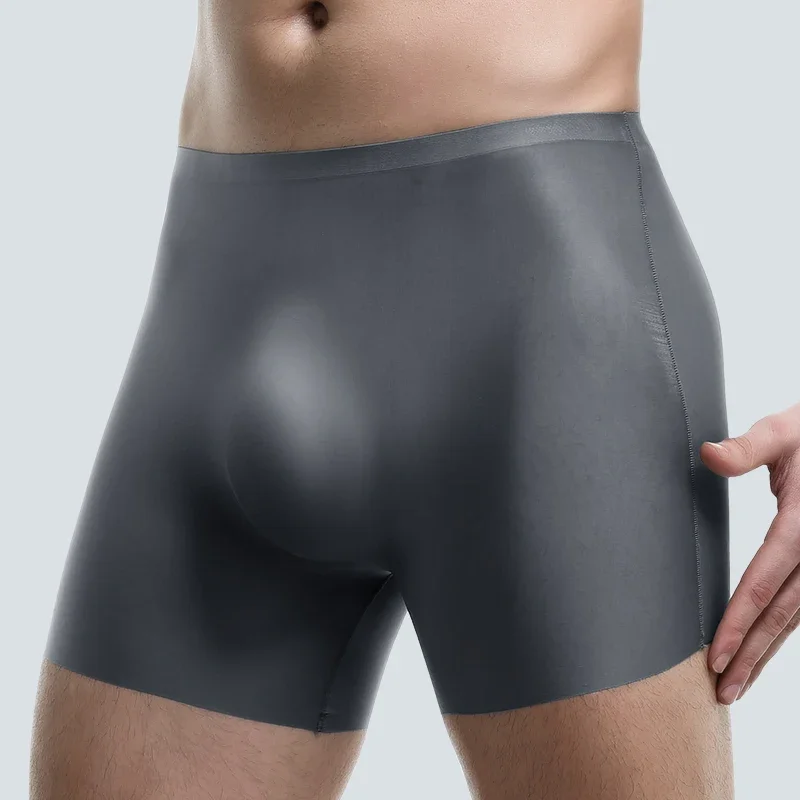 Men's Ice Silk 3D Stamped Boxers Breathable Seamless Summer Sports Underwear Cooling Thin Athletic Shorts Anti-Chafing Design 
Men's Ice Silk 3D Stamped Boxers Breathable Seamless Summer Sports Underwear Cooling Thin Athletic Shorts Anti-Chafing Design