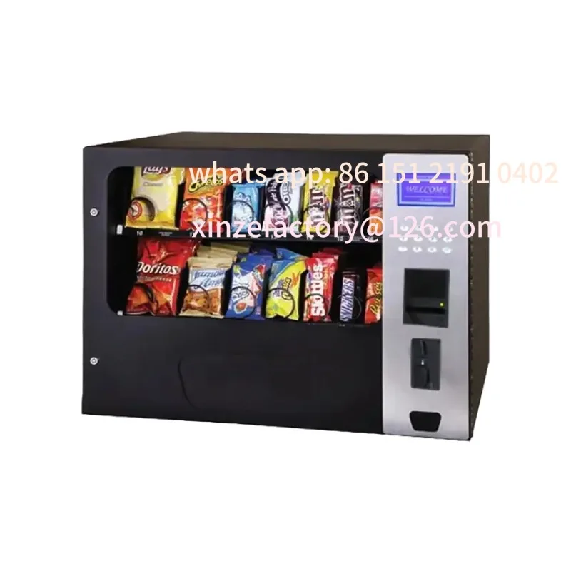 Customizable Coin Operated Vending Machine Small Combo Drink And Snack Mini Vending Machine
Customizable Coin Operated Vending Machine Small Combo Drink And Snack Mini Vending Machine