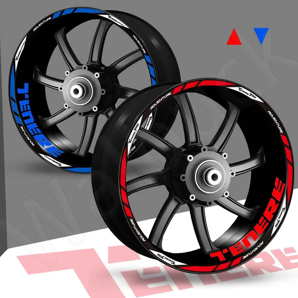 Motorcycle Reflective Wheel Sticker Line Waterproof Decal Accessories For Tenere700 Tenere1200 Personality Modification
Motorcycle Reflective Wheel Sticker Line Waterproof Decal Accessories For Tenere700 Tenere1200 Personality Modification