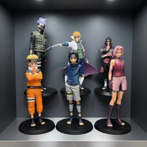 New Naruto Anime Figure Shippuden Model Uchiha Itachi Sasuke Pain Kakashi Action Figure Dolls Decorations PVC Toy Gift