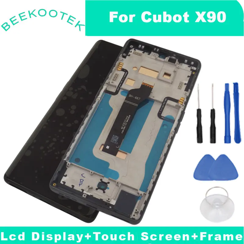 New Original Cubot X90 LCD Display Touch Screen With Frame Digitizer Accessories For CUBOT X90 Smart Phone
New Original Cubot X90 LCD Display Touch Screen With Frame Digitizer Accessories For CUBOT X90 Smart Phone
