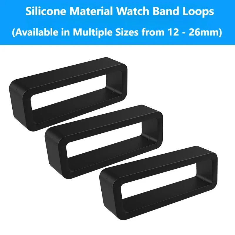 Smart Bracelet Watch Bezel & Strap Keeper - 6 PCS Silicone Loop Multi-Size & Adjustable Ring (Rubber) For Garmin。
Smart Bracelet Watch Bezel & Strap Keeper - 6 PCS Silicone Loop Multi-Size & Adjustable Ring (Rubber) For Garmin。