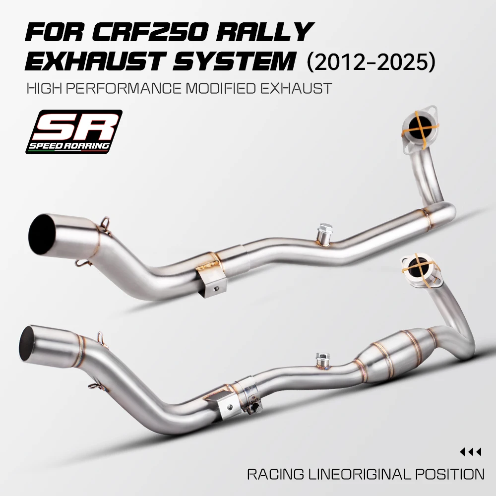 high quality Motorcycle Modified Exhaust Link Pipe Fit For crf300 crf300l Rally CRF250L/RALLY 2012-2024 Anterior Middle Section
high quality Motorcycle Modified Exhaust Link Pipe Fit For crf300 crf300l Rally CRF250L/RALLY 2012-2024 Anterior Middle Section