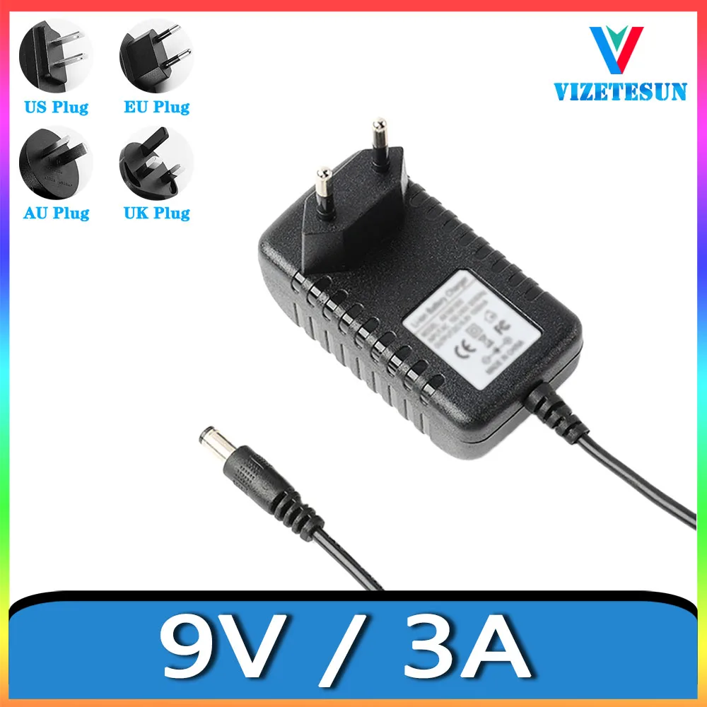 9V 3A Power Adapter Bluetooth Audio Printer Suitable For British Standard British Standard Power Adapter
9V 3A Power Adapter Bluetooth Audio Printer Suitable For British Standard British Standard Power Adapter