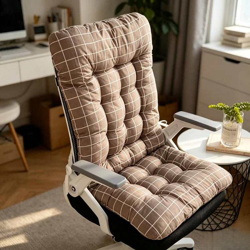 Ergonomic Office Chair Cushion with Integrated Backrest, Multifunctional Support for Home & Car Seats
Ergonomic Office Chair Cushion with Integrated Backrest, Multifunctional Support for Home & Car Seats