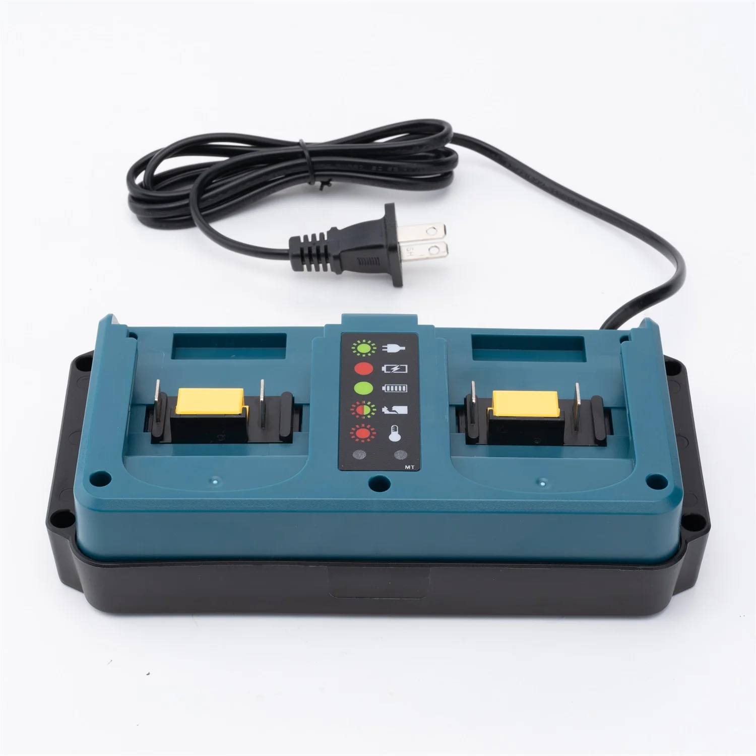 For Malita 18V Series Lithium Battery Dual Ports Charger Fast Portable Compatible with 18V Lithium-ion Batteries (NO Battery)
For Malita 18V Series Lithium Battery Dual Ports Charger Fast Portable Compatible with 18V Lithium-ion Batteries (NO Battery)