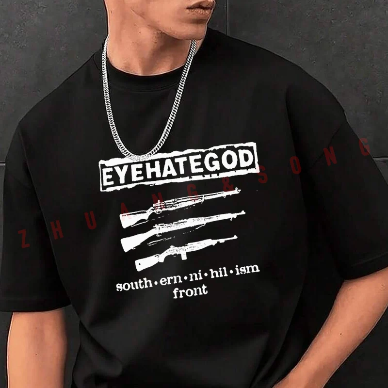 VTG Eyehategod 2009 Tour Motorcycle T-Shirt Men Hip Hop Streetwear Unisex Casual Fashionable Short Sleeve Tops
VTG Eyehategod 2009 Tour Motorcycle T-Shirt Men Hip Hop Streetwear Unisex Casual Fashionable Short Sleeve Tops