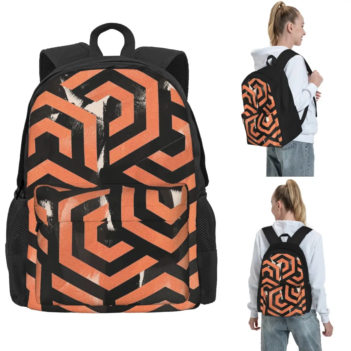 Geometric Backpack Hot Sale Daypack Large Capacity Children BookBag School Bag Shoulder Bags for Men Women
Geometric Backpack Hot Sale Daypack Large Capacity Children BookBag School Bag Shoulder Bags for Men Women