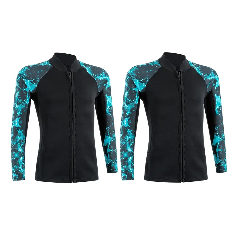 Flexible 2MM Diving Top Women's Cold-proof And Warm Swimming Surfing Snorkeling Suit Split Long-sleeved Diving Suit Men
Flexible 2MM Diving Top Women's Cold-proof And Warm Swimming Surfing Snorkeling Suit Split Long-sleeved Diving Suit Men