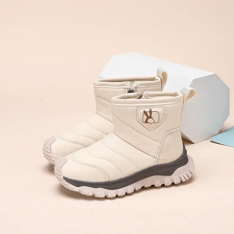 Winter Children's Snow Boots Size 26-36 Short-tube Thick-soled Child Bread Shoes for Boys and Girls Velvet Warm Kid Cotton Shoe
Winter Children's Snow Boots Size 26-36 Short-tube Thick-soled Child Bread Shoes for Boys and Girls Velvet Warm Kid Cotton Shoe