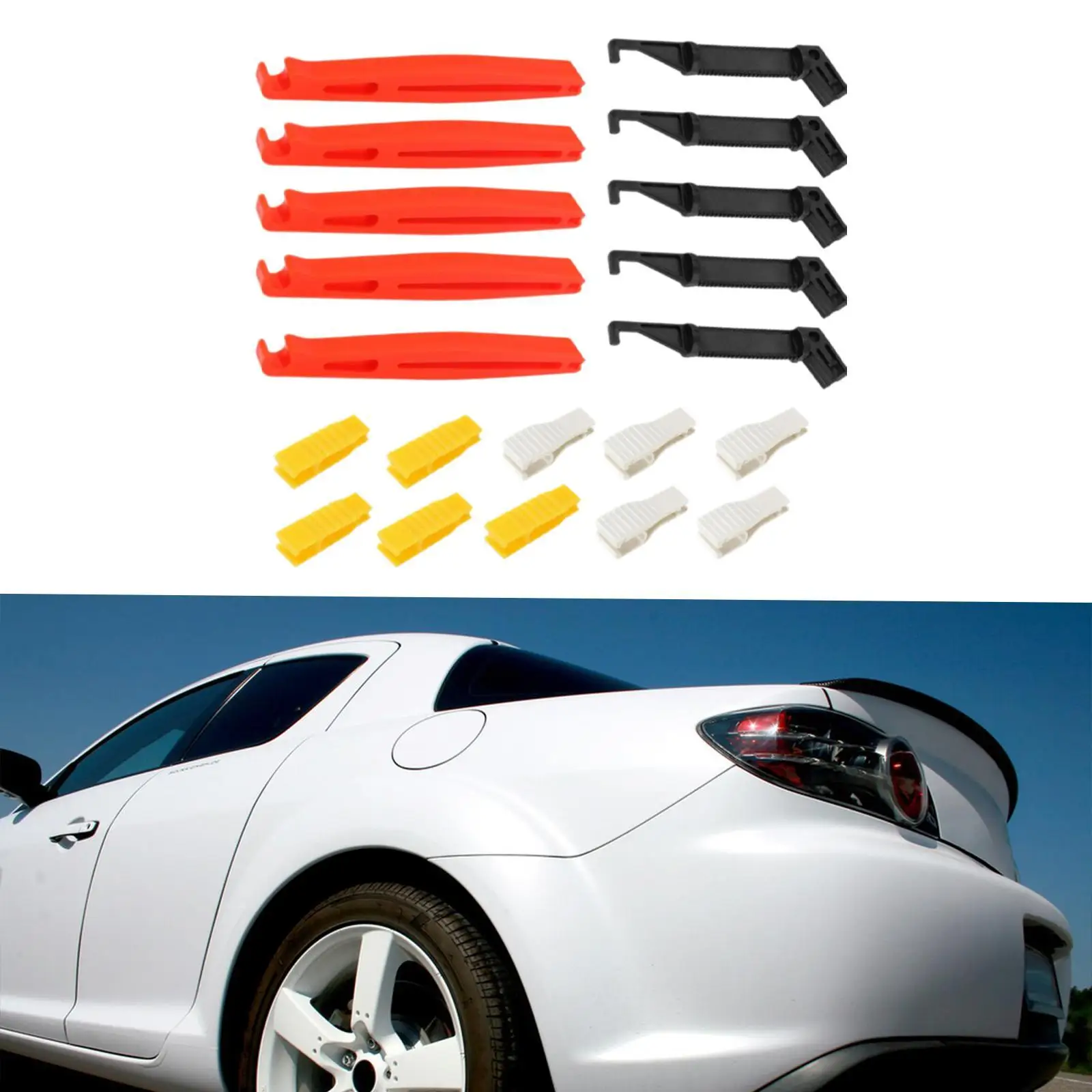 20 Pieces Fuse Puller Insertion Tool Fuse Removal Tools for Automotive
20 Pieces Fuse Puller Insertion Tool Fuse Removal Tools for Automotive