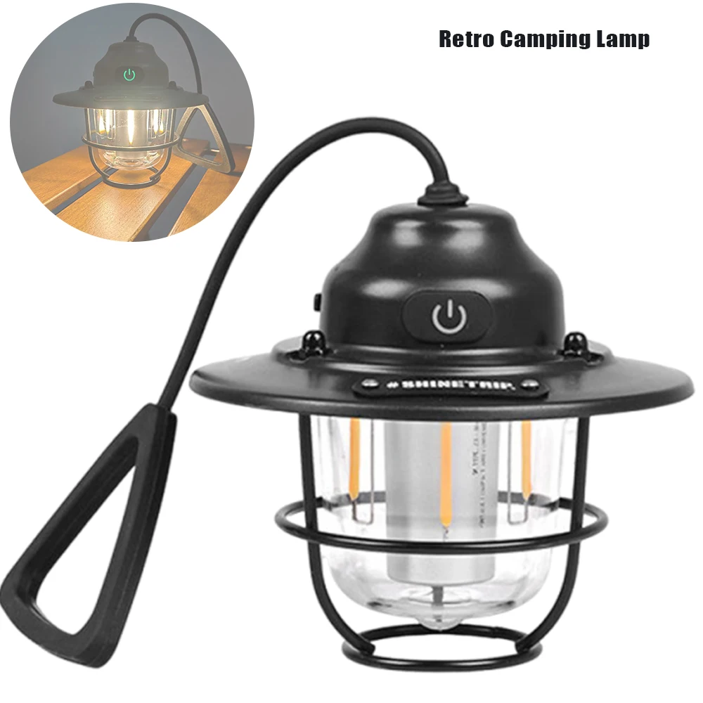 Family Atmosphere Outdoor Retro Camping Light Camping Hanging Tent Auxiliary Light Hand Lamp Sitting Chandelier Usb Charging
Family Atmosphere Outdoor Retro Camping Light Camping Hanging Tent Auxiliary Light Hand Lamp Sitting Chandelier Usb Charging