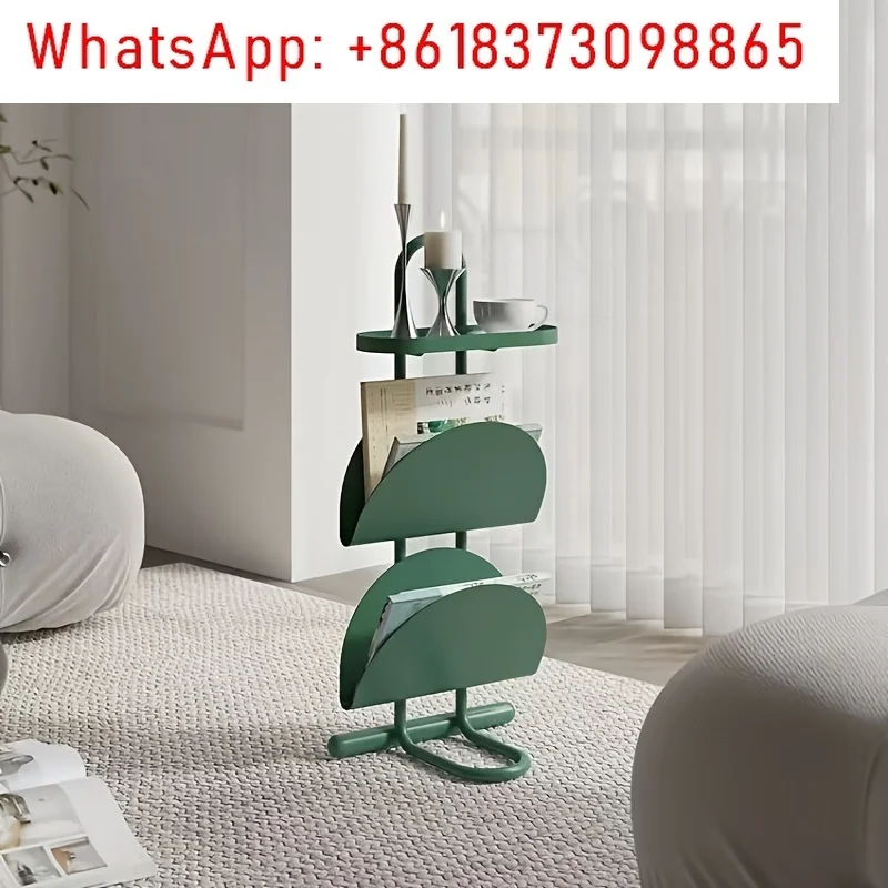 3-Tier Sofa Side Table Living Room Balcony Coffee Table Magazine Bookshelf Bedroom Bedside Shelf Creative Table Side Cabine
3-Tier Sofa Side Table Living Room Balcony Coffee Table Magazine Bookshelf Bedroom Bedside Shelf Creative Table Side Cabine