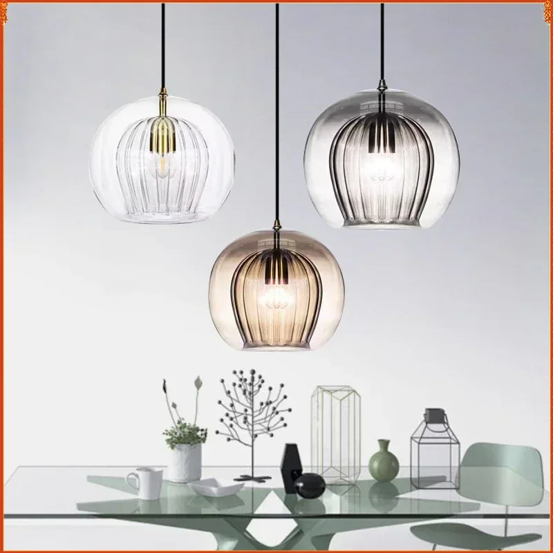 Nordic Glass Pendant Light LED Hanging Lamp for Dining Room Living Room Coffee Shope Home Indoor Decor Lighting Fixtures
Nordic Glass Pendant Light LED Hanging Lamp for Dining Room Living Room Coffee Shope Home Indoor Decor Lighting Fixtures