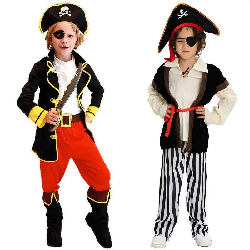 Halloween Pirate Costume Children's Performance Clothing Pirate COS Dress up Ideal for Kids' Themed Parties And Events
Halloween Pirate Costume Children's Performance Clothing Pirate COS Dress up Ideal for Kids' Themed Parties And Events