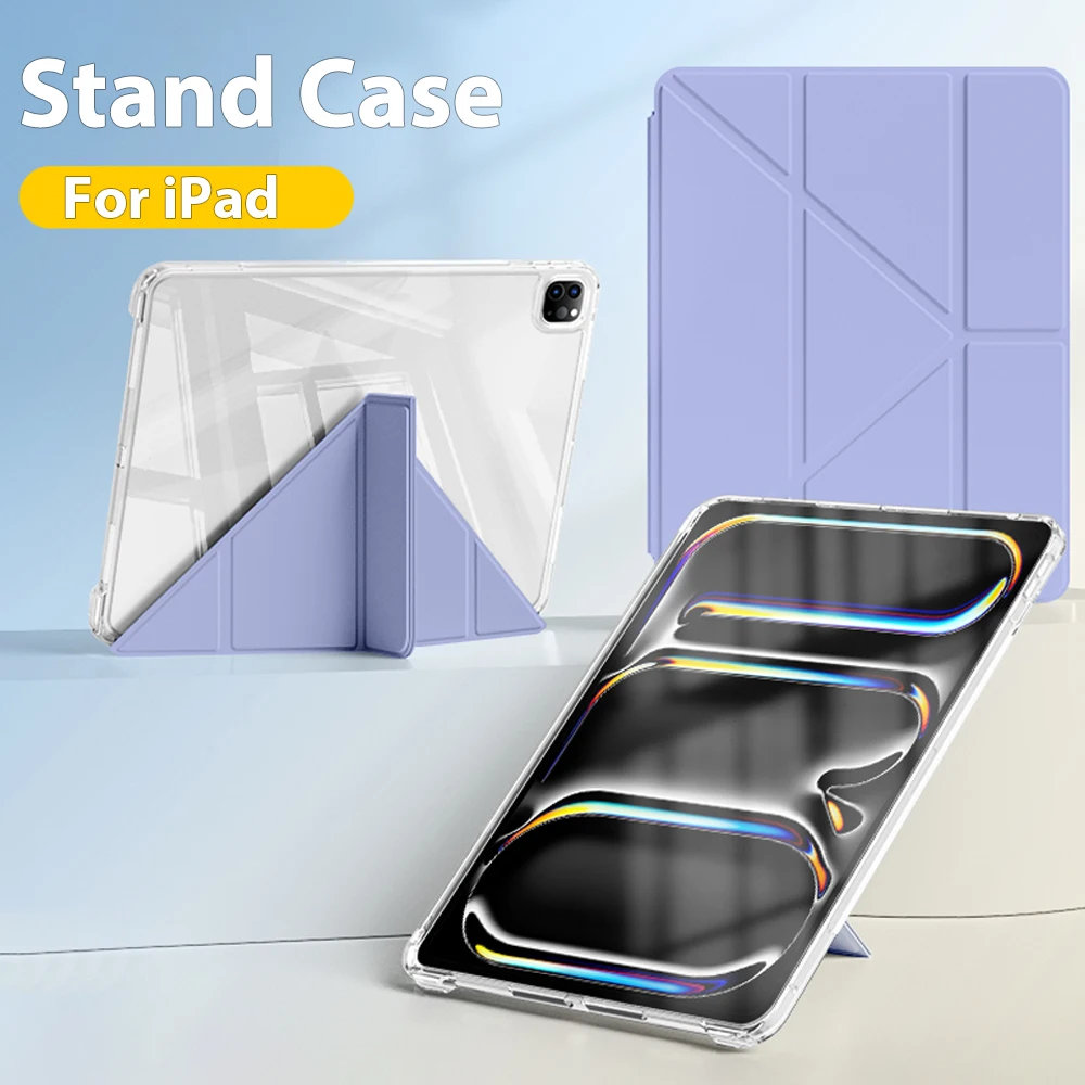 Protective Case For iPad 11 13 Inch M4 M2 2024 12.9 12 9 10th 10 Funda For iPad 9th 8th 7th Generation 10.2 Air 5 4 Stand Cover
Protective Case For iPad 11 13 Inch M4 M2 2024 12.9 12 9 10th 10 Funda For iPad 9th 8th 7th Generation 10.2 Air 5 4 Stand Cover