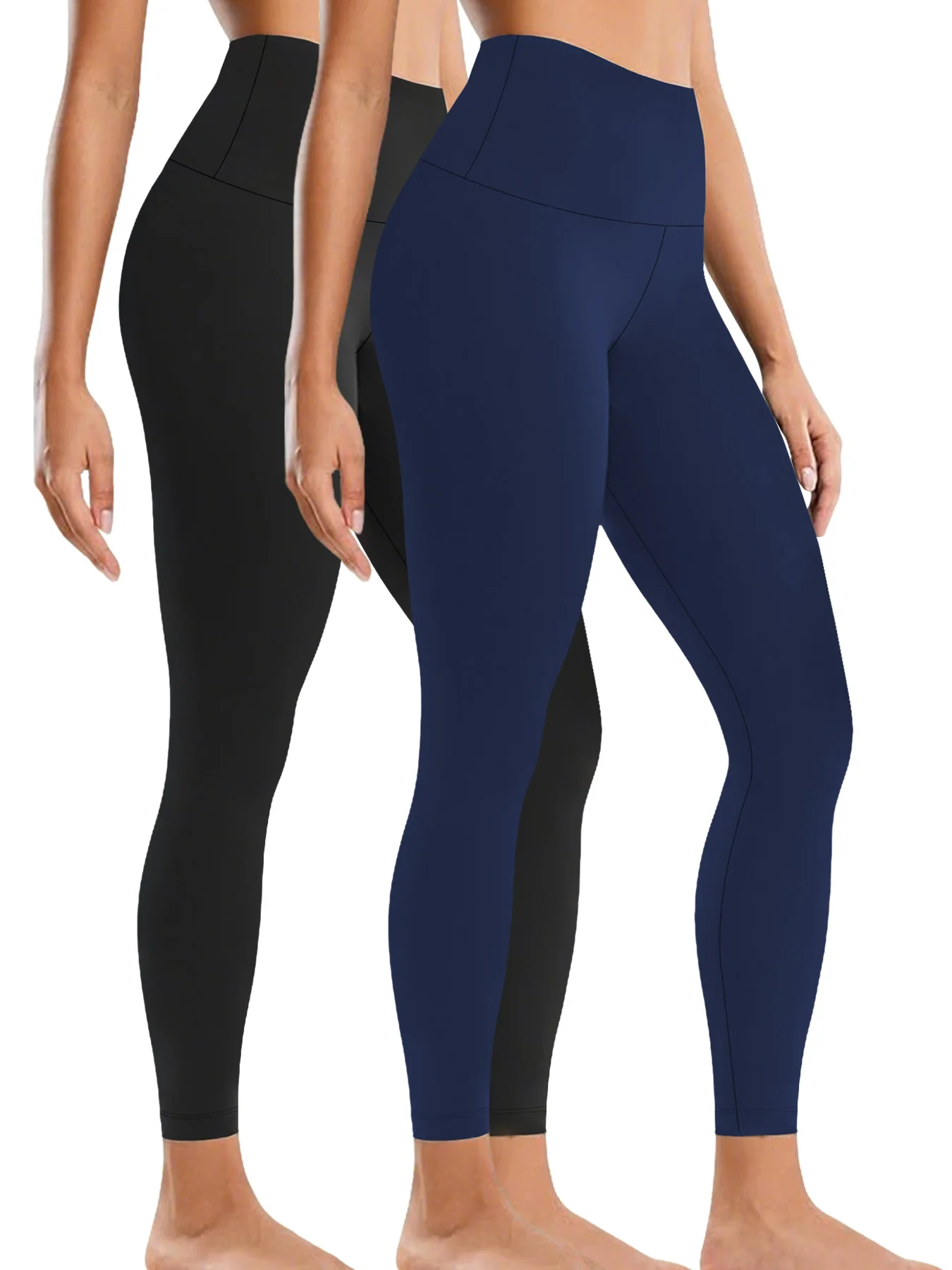 Комплект из двух женских супермягких леггинсов больших размеров с контролем живота, идеально подходят для тренировок, бега и удобной повседневной одежды для отдыха
Комплект из двух женских супермягких леггинсов больших размеров с контролем живота, идеально подходят для тренировок, бега и удобной повседневной одежды для отдыха