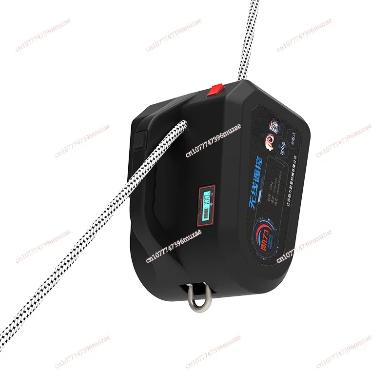 Машина для скалолазания на веревке Кондиционер Внешний подъемник для машины Маленькая электрическая таль Внешняя настенная подъемная перезаряжаемая кран