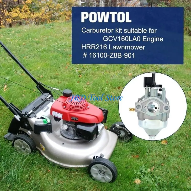 A2UD Upgraded Carburetor Optimizes Fuels Air Mixture for GCV160 GCV160LAO S3B NH1 Models Repair Enhances Engine Efficiency
A2UD Upgraded Carburetor Optimizes Fuels Air Mixture for GCV160 GCV160LAO S3B NH1 Models Repair Enhances Engine Efficiency