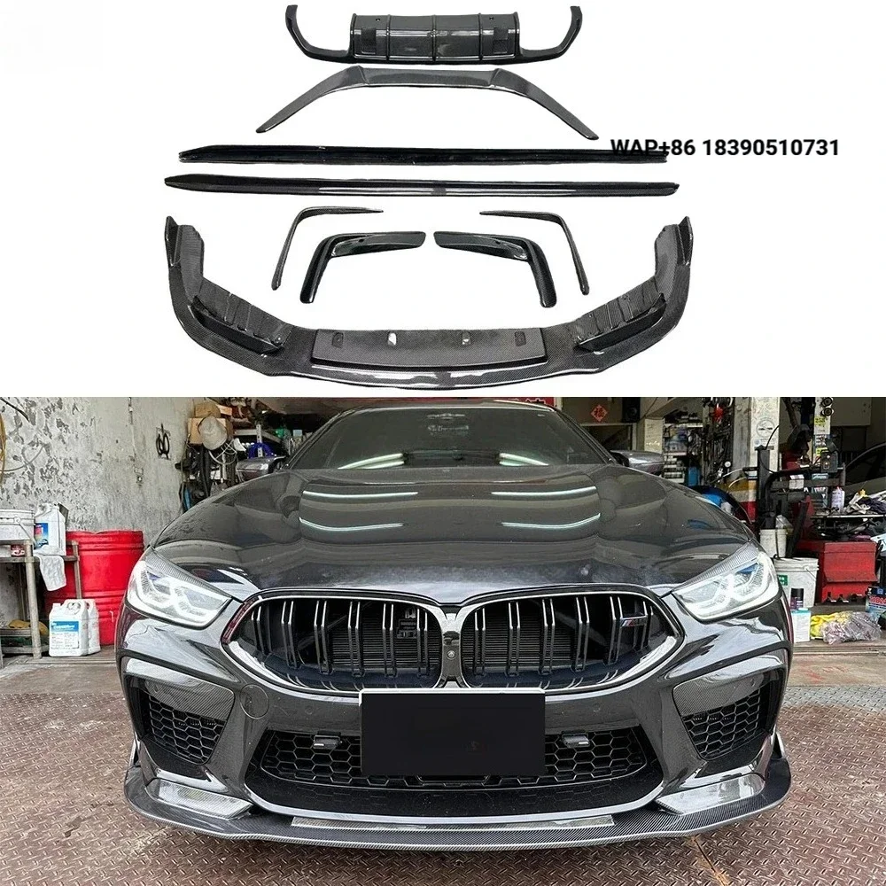 M8 V Style Carbon Fiber Front Lip Splitter Rear Diffuser Side Skirt For 8 Series F91 F92 F93 Bumper Spoiler Air Vent Bodykit
M8 V Style Carbon Fiber Front Lip Splitter Rear Diffuser Side Skirt For 8 Series F91 F92 F93 Bumper Spoiler Air Vent Bodykit