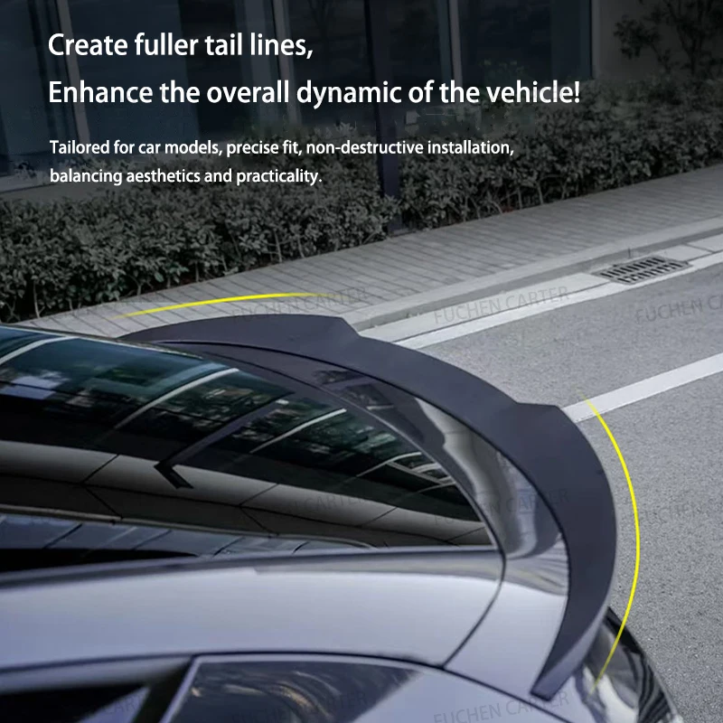 2025 Tesla Model Y Juniper ABS Carbon Fiber Pattern Spoiler, Original High Performance Rear Trunk Wing Car Tuning Parts
2025 Tesla Model Y Juniper ABS Carbon Fiber Pattern Spoiler, Original High Performance Rear Trunk Wing Car Tuning Parts